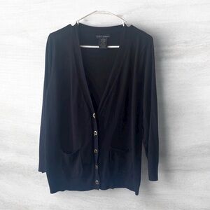 Grace elements Black Sweater Cardigan